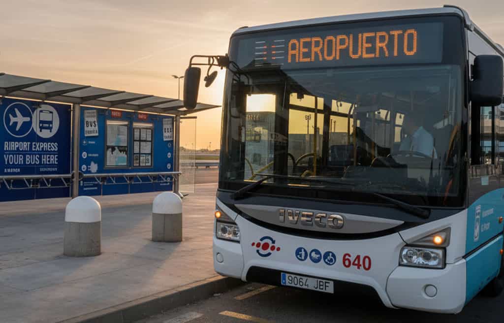 Bus nach Nerja vom Flughafen Malaga