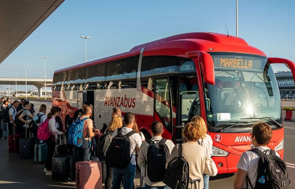 Autobus per Mijas dall'Aeroporto di Malaga